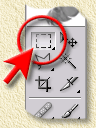 Adobe Photoshop - De Rectangular marquee tool
