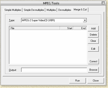 TmpEnc: Merge and Cut window