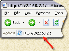 SMC7404WBRAB - Open the webinterface