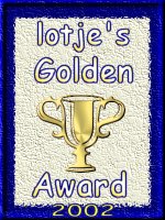 Lotje's golden award!