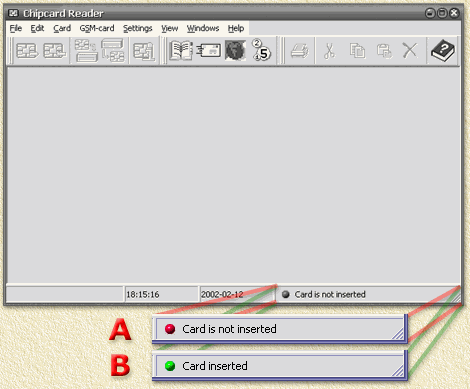 MasterA: Card inserted or not?