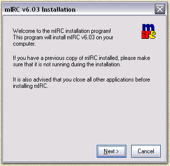 mIRC 7.73 instal