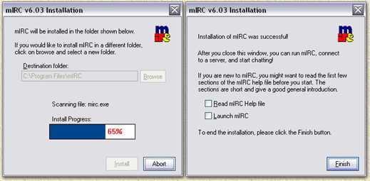 mIRC 7.74 instal the new for android