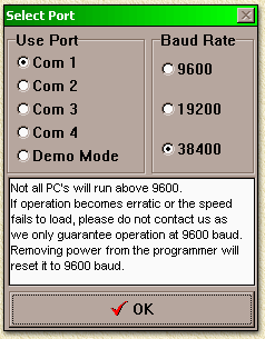 Programmeren van Smartcards - Gold*Card settings