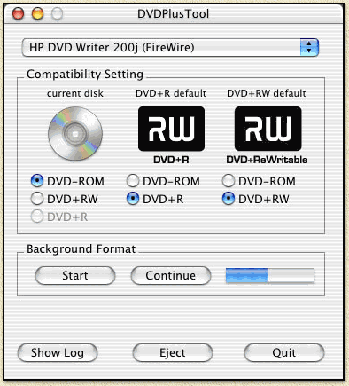 DVD+RW: Issues solvable for the Mac too