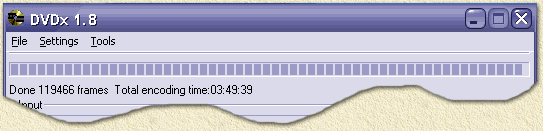 DVDx: Conversion finished ...