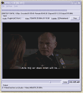 DVDx: Converting ....