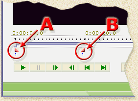 Easy Video Splitter - Your selected "clip"