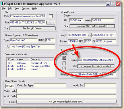 divx encoder ac3 filter