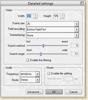 MainConcept MPEG Encoder: Details